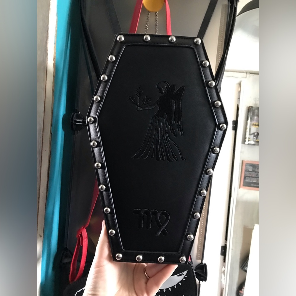 Virgo coffin shaped bag
